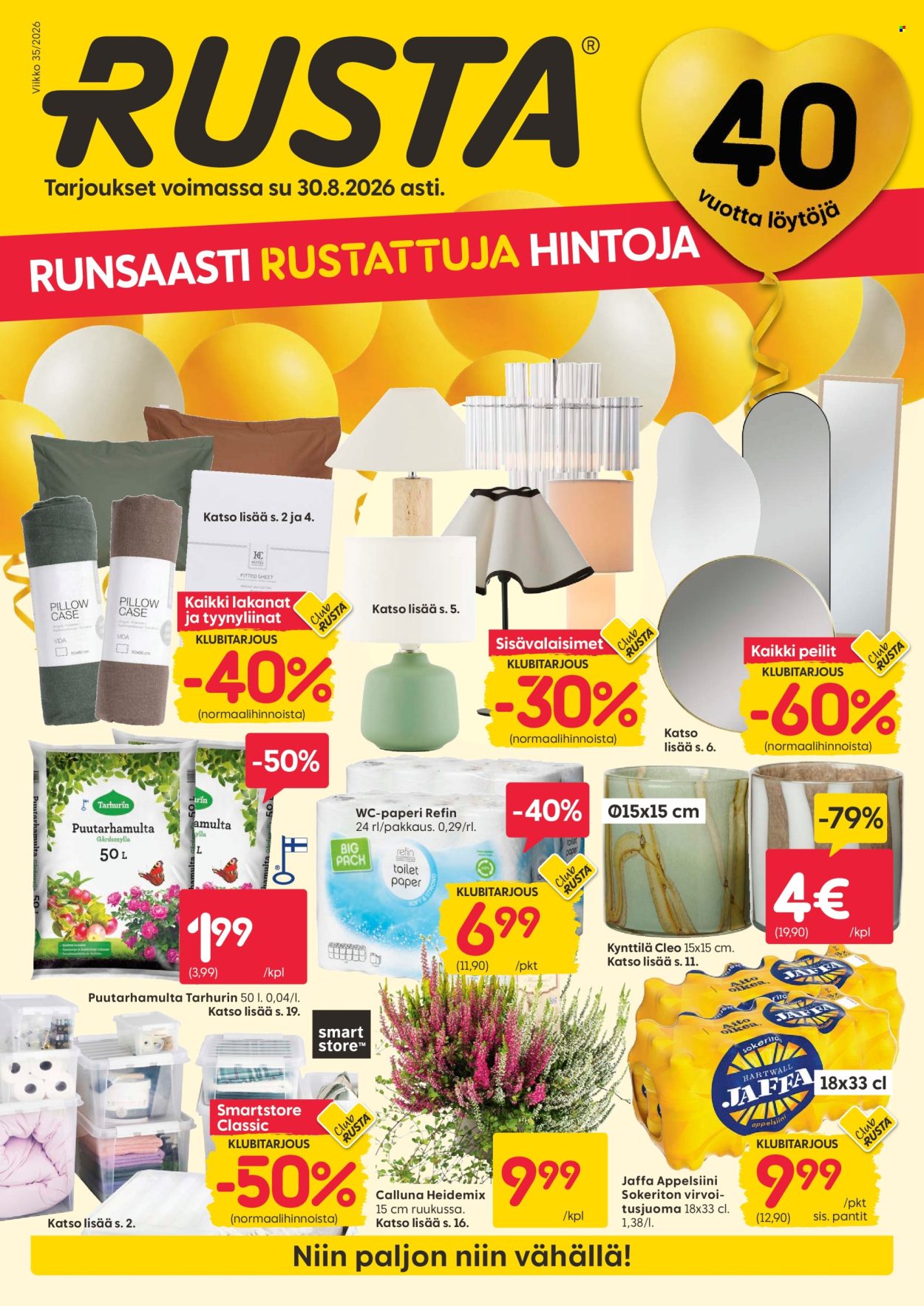 Rusta tarjoukset - 24.08.2026 - 30.08.2026. Sivu 1