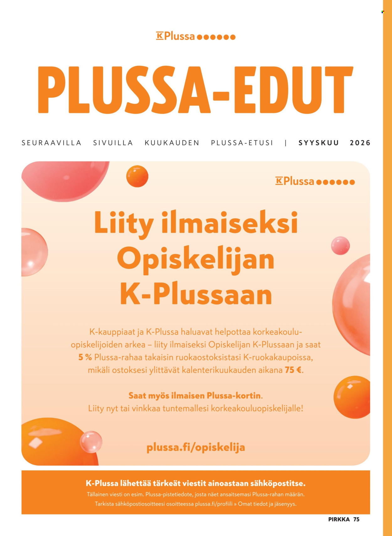 K-citymarket tarjoukset - 26.08.2026 - 29.09.2026. Sivu 75