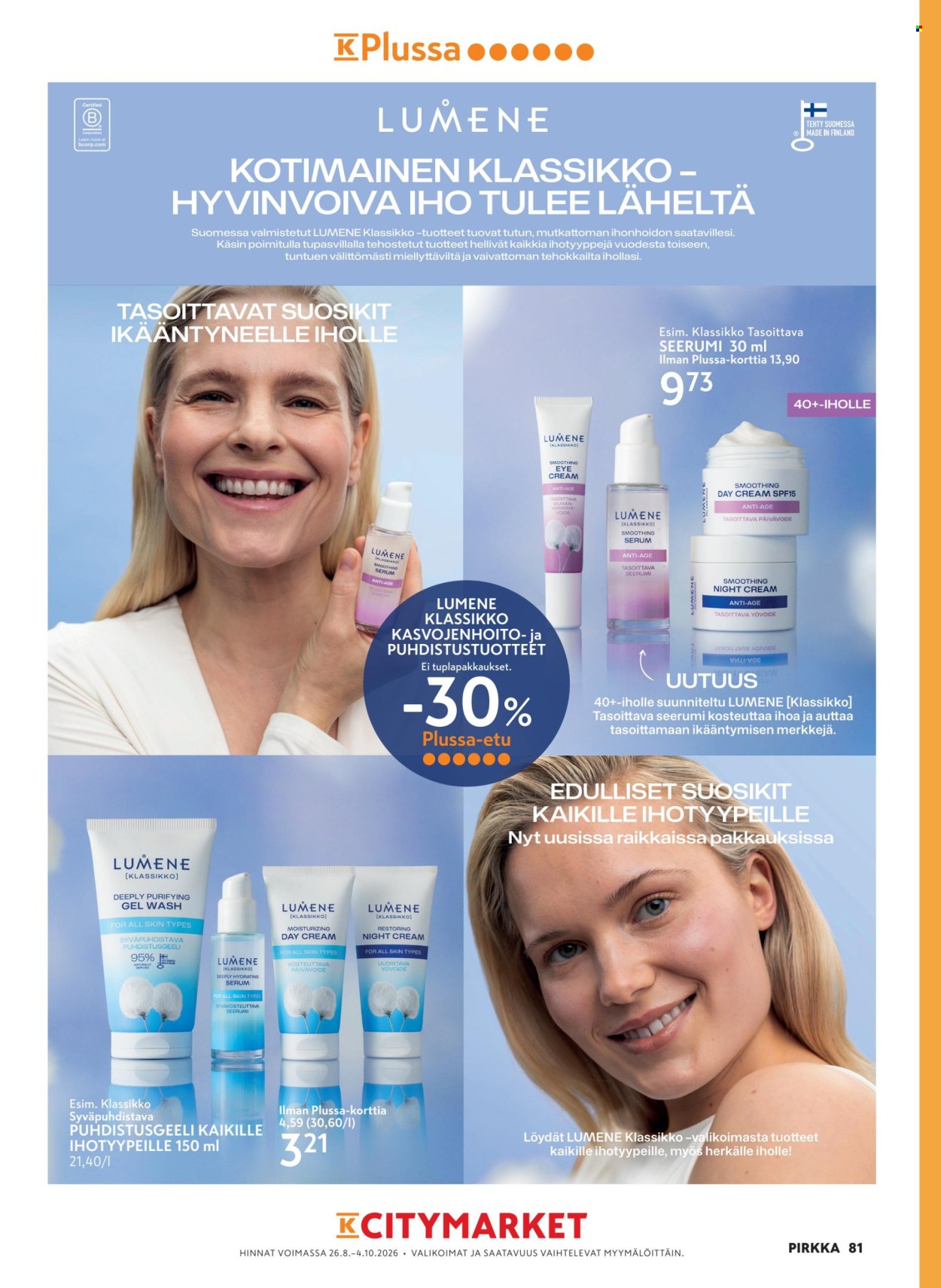 K-market tarjoukset - 26.08.2026 - 29.09.2026. Sivu 81