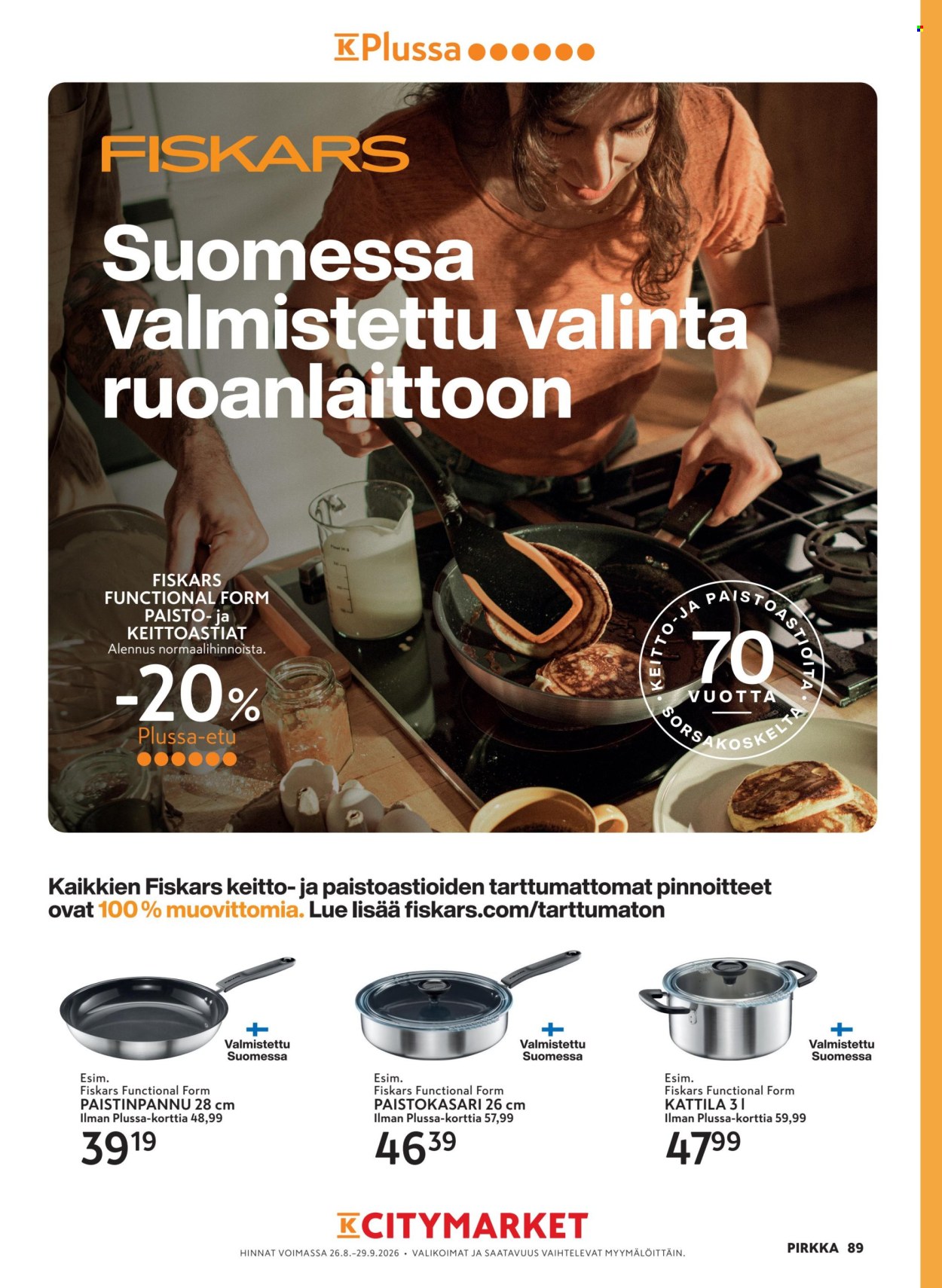 K-market tarjoukset - 26.08.2026 - 29.09.2026. Sivu 89