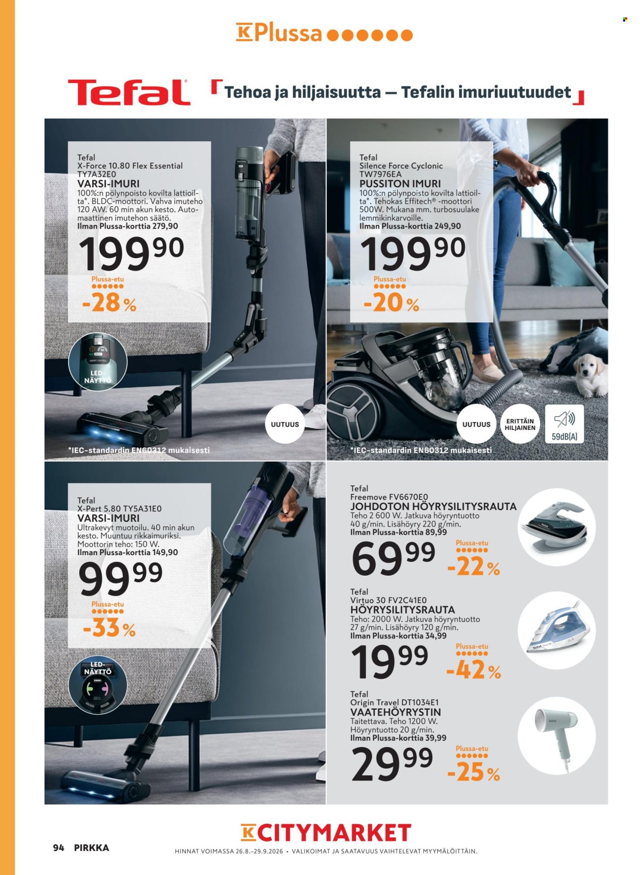 K-market tarjoukset - 26.08.2026 - 29.09.2026. Sivu 94