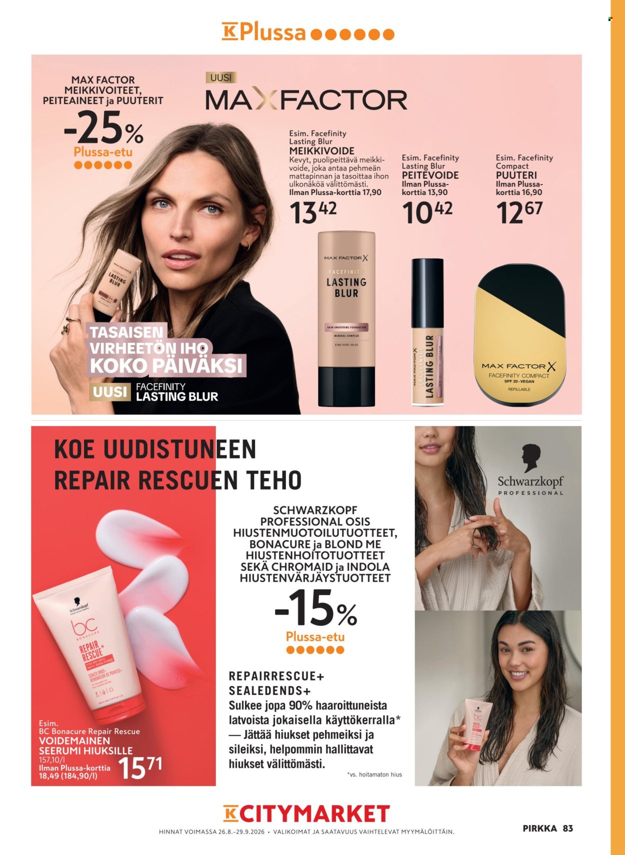 K-Supermarket tarjoukset - 26.08.2026 - 29.09.2026. Sivu 83