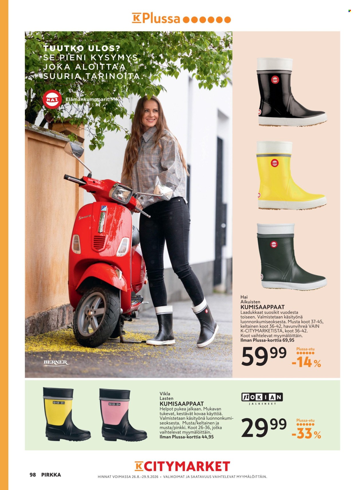 K-Supermarket tarjoukset - 26.08.2026 - 29.09.2026. Sivu 98