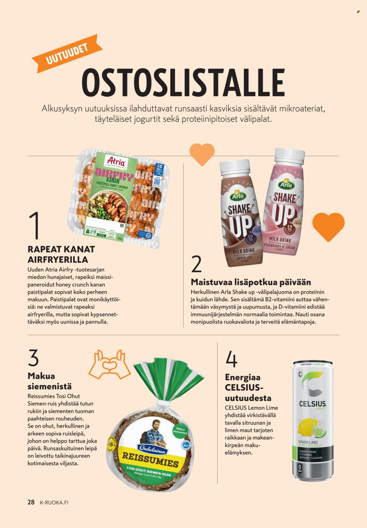 K-Supermarket tarjoukset - 26.08.2026 - 29.09.2026. Sivu 28