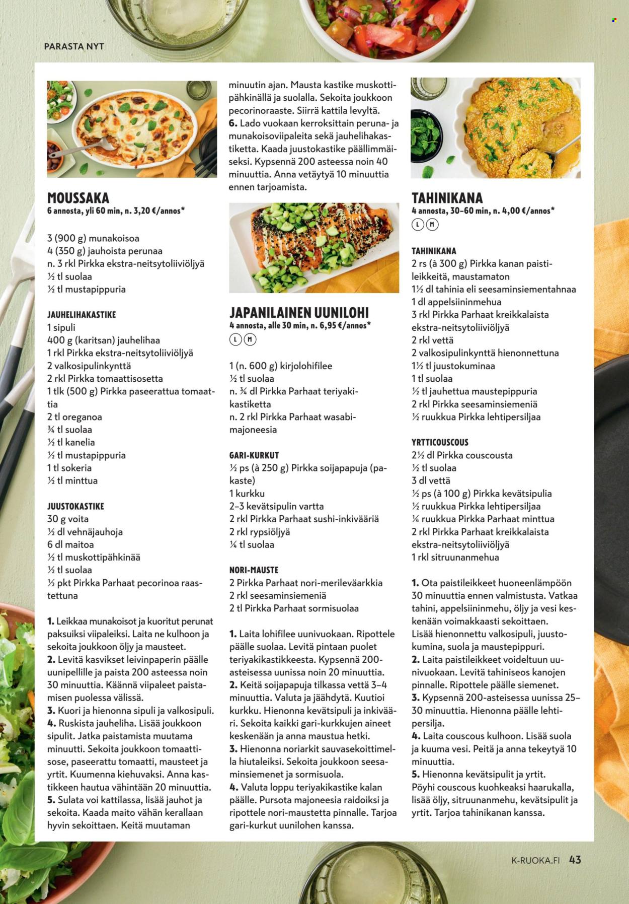 K-Supermarket tarjoukset - 26.08.2026 - 29.09.2026. Sivu 43
