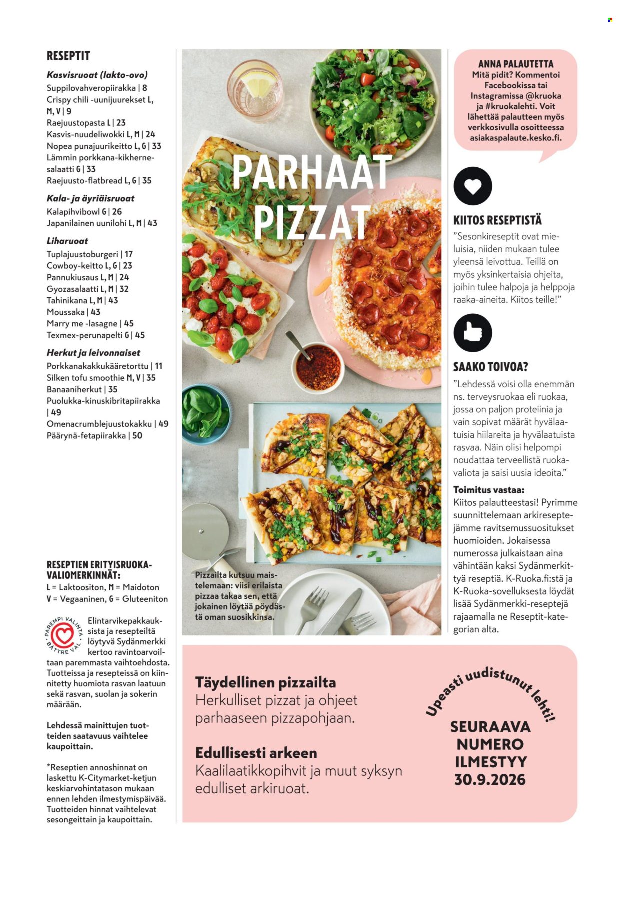 K-market tarjoukset - 26.08.2026 - 29.09.2026. Sivu 56