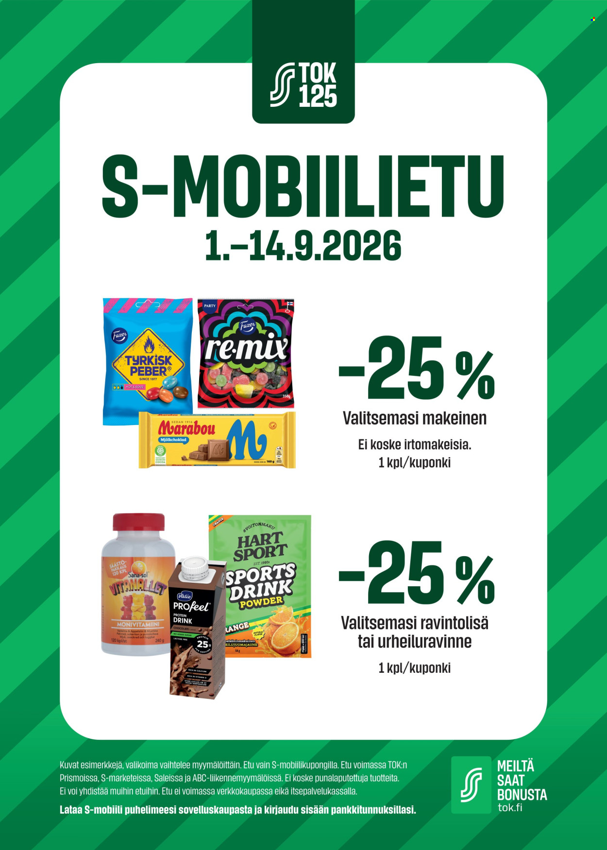 Sale tarjoukset - 01.09.2026 - 14.09.2026. Sivu 1