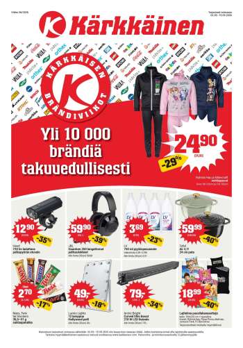Kärkkäinen tarjoukset  - 02.09.2026 - 15.09.2026.