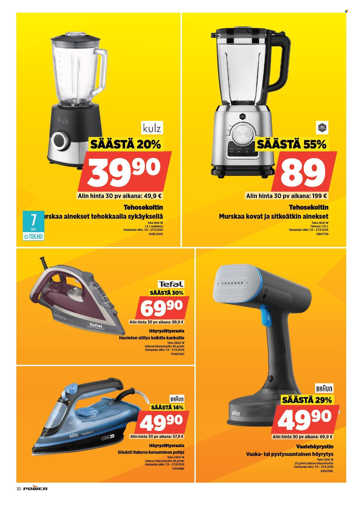 Power tarjoukset. Sivu 30
