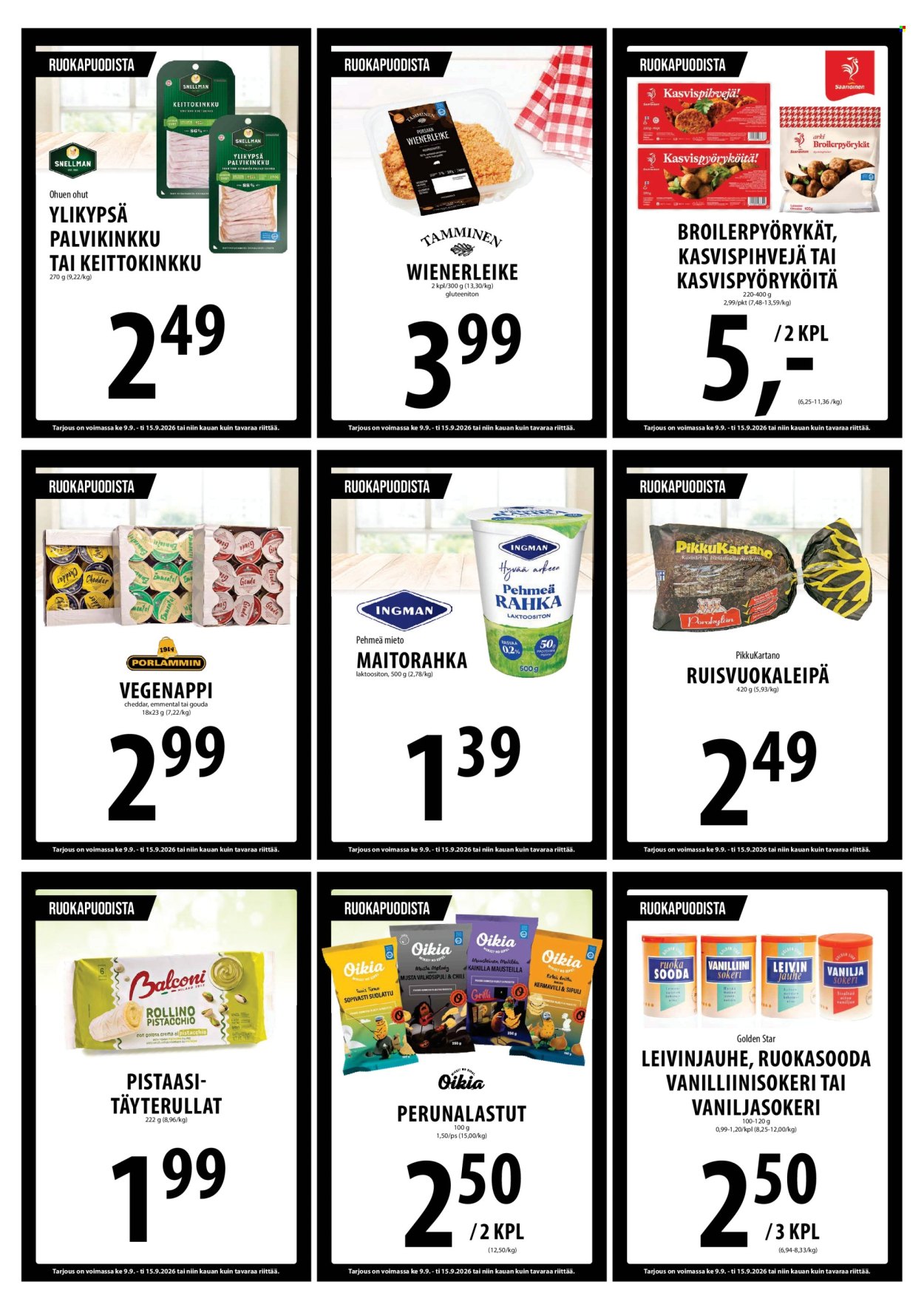 Tuuri tarjoukset - 09.09.2026 - 15.09.2026. Sivu 9