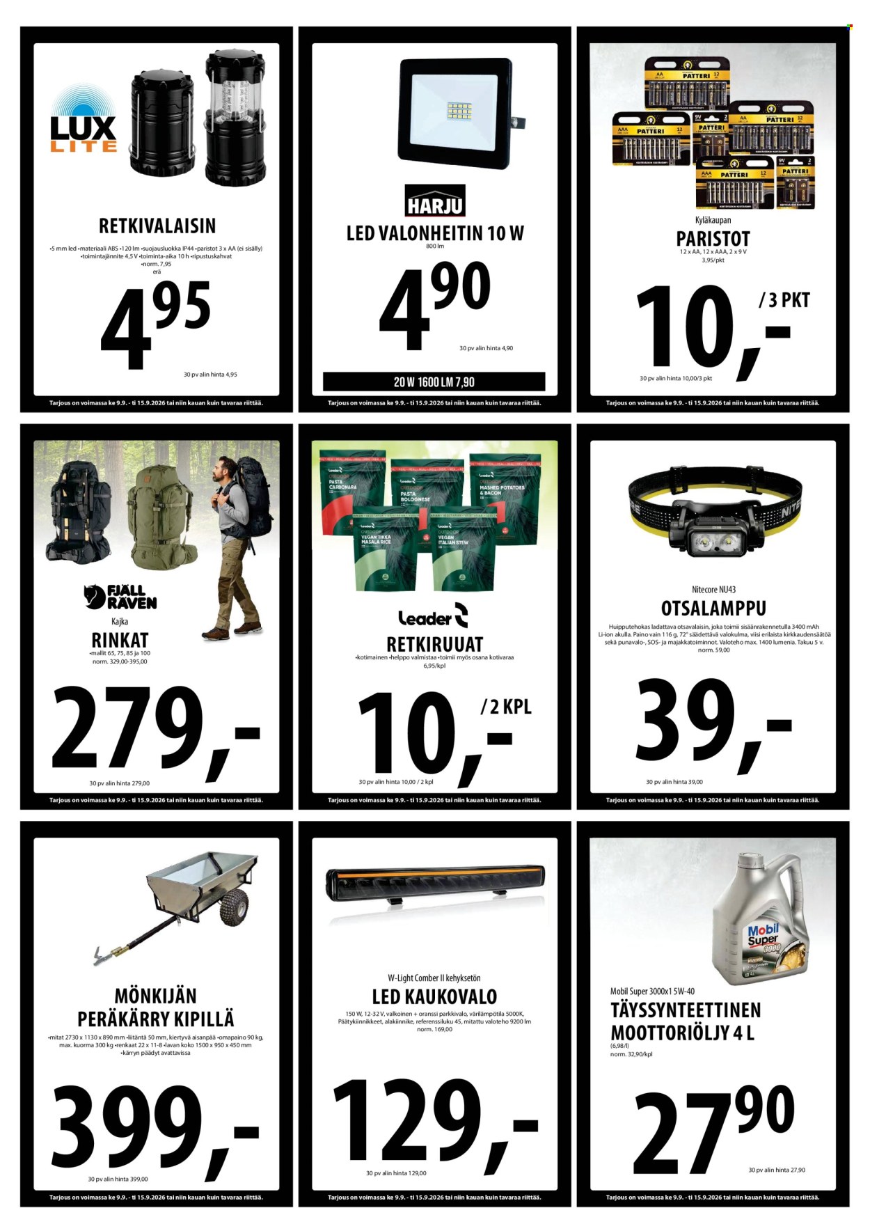 Tuuri tarjoukset - 09.09.2026 - 15.09.2026. Sivu 21