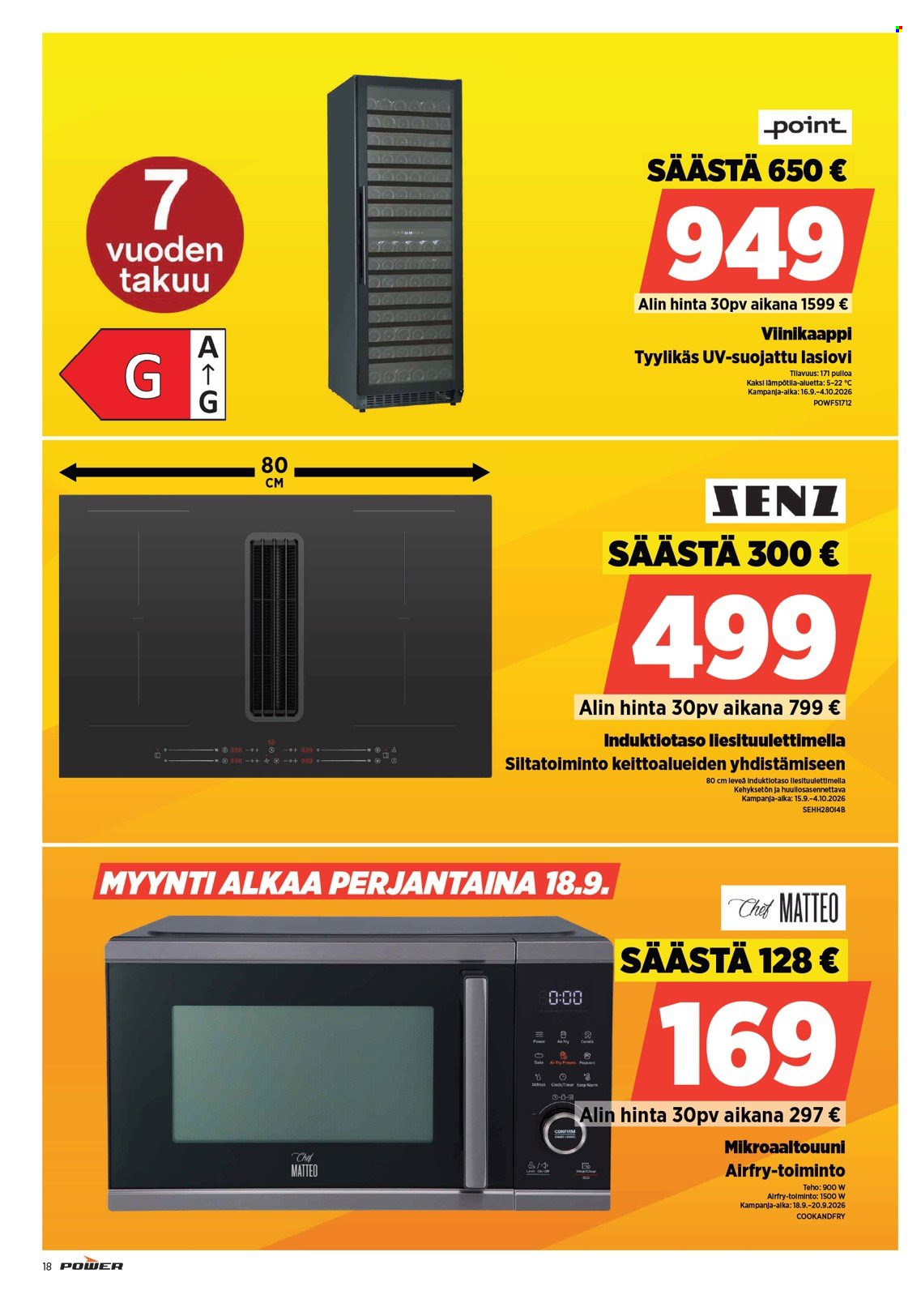 Power tarjoukset. Sivu 18