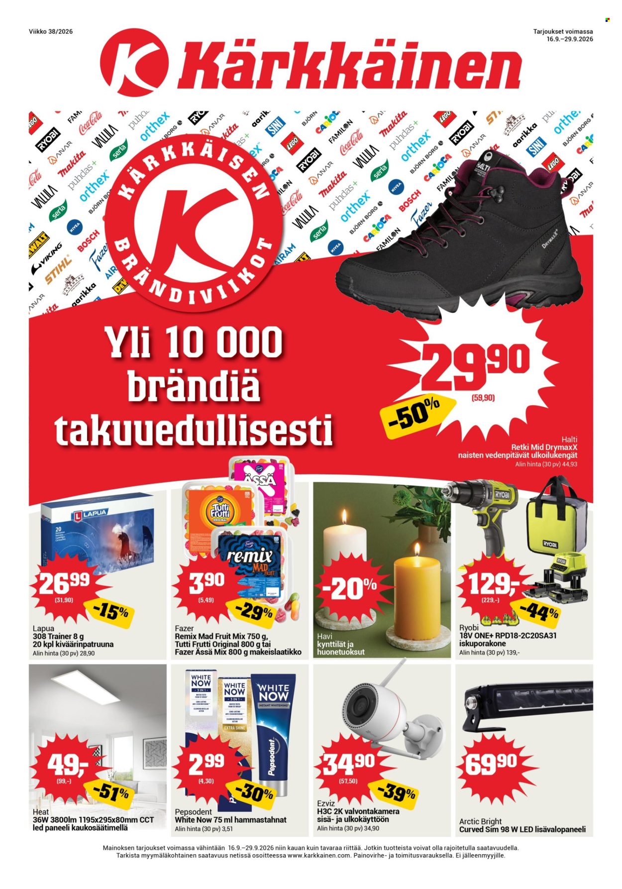 Kärkkäinen tarjoukset - 16.09.2026 - 29.09.2026. Sivu 1