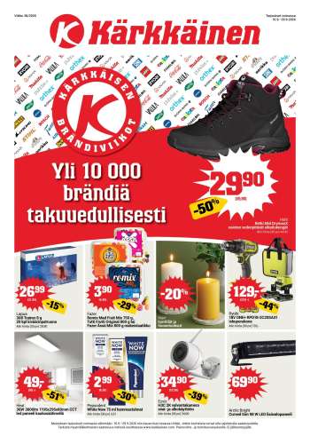 Kärkkäinen tarjoukset  - 16.09.2026 - 29.09.2026.