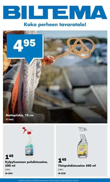 Biltema tarjoukset  - 13.09.2026 - 30.09.2026.
