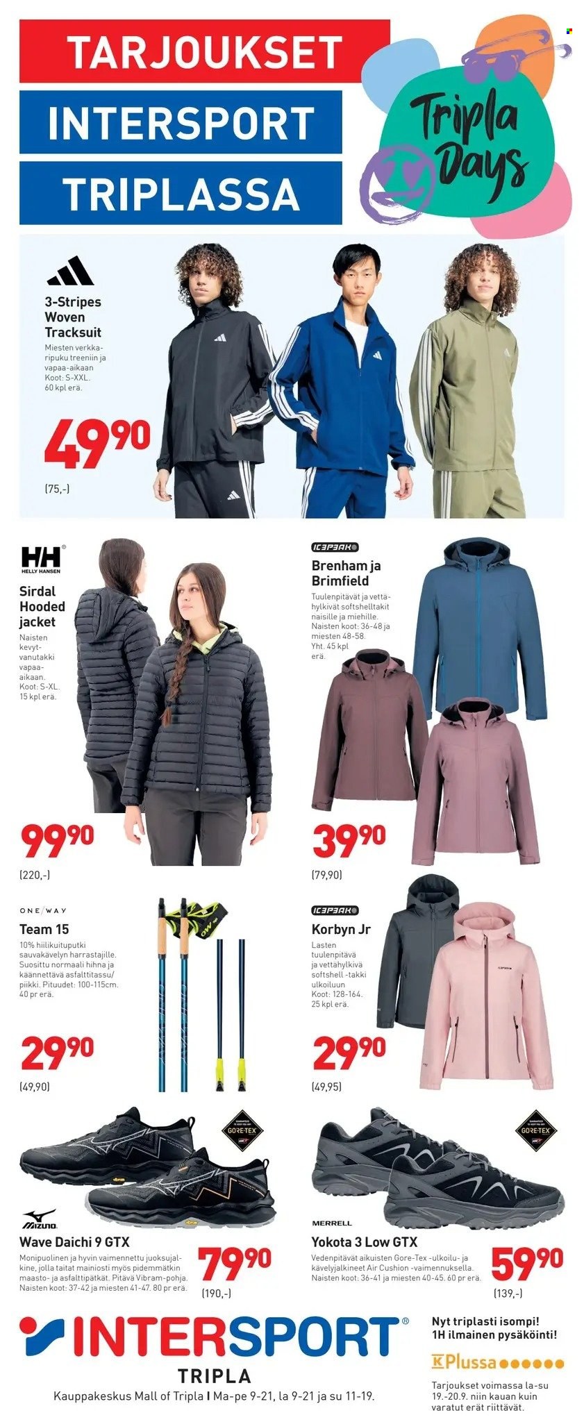 Intersport tarjoukset - 19.09.2026 - 20.09.2026. Sivu 1