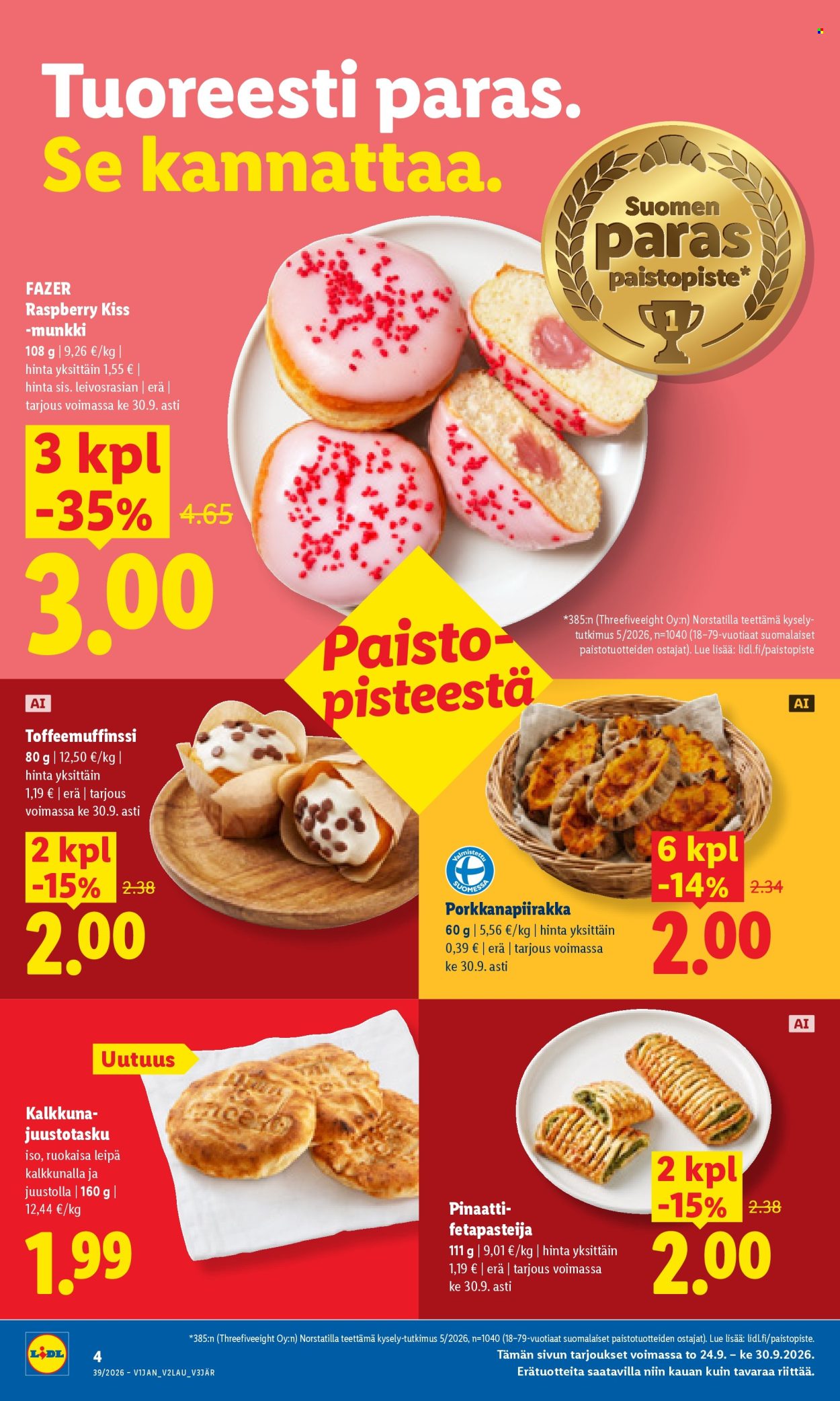 Lidl tarjoukset - 24.09.2026 - 27.09.2026. Sivu 4