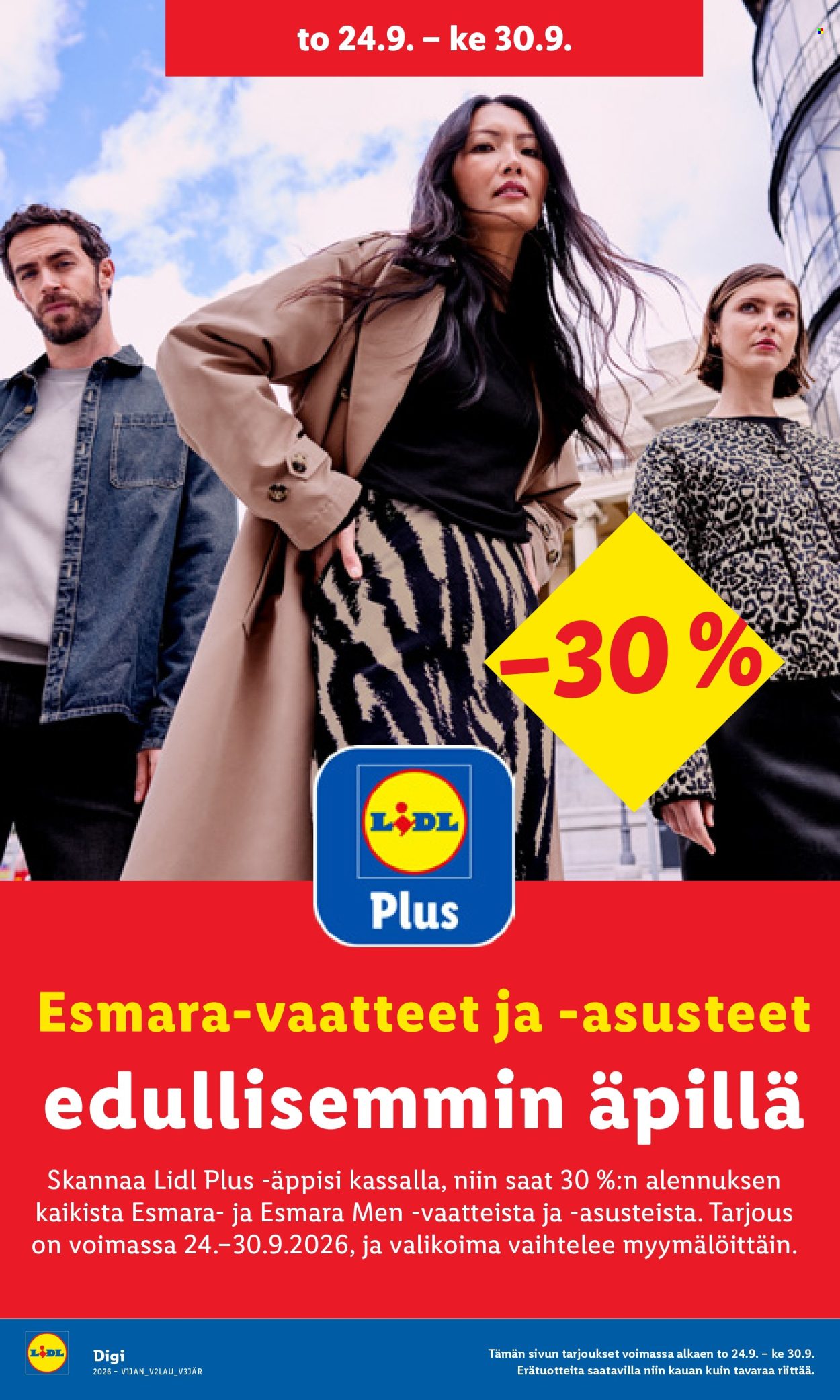 Lidl tarjoukset - 28.09.2026 - 30.09.2026. Sivu 7