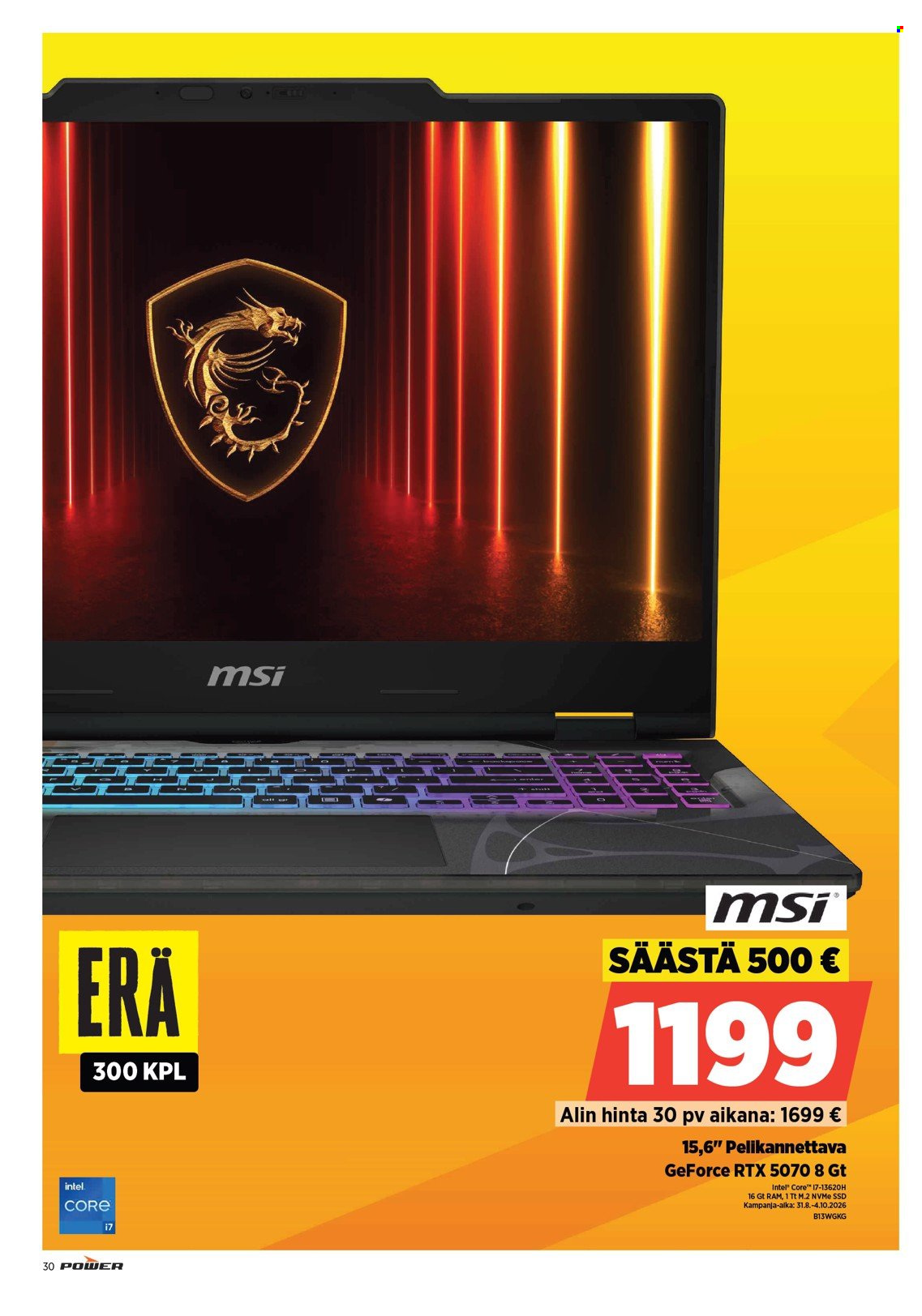Power tarjoukset. Sivu 30