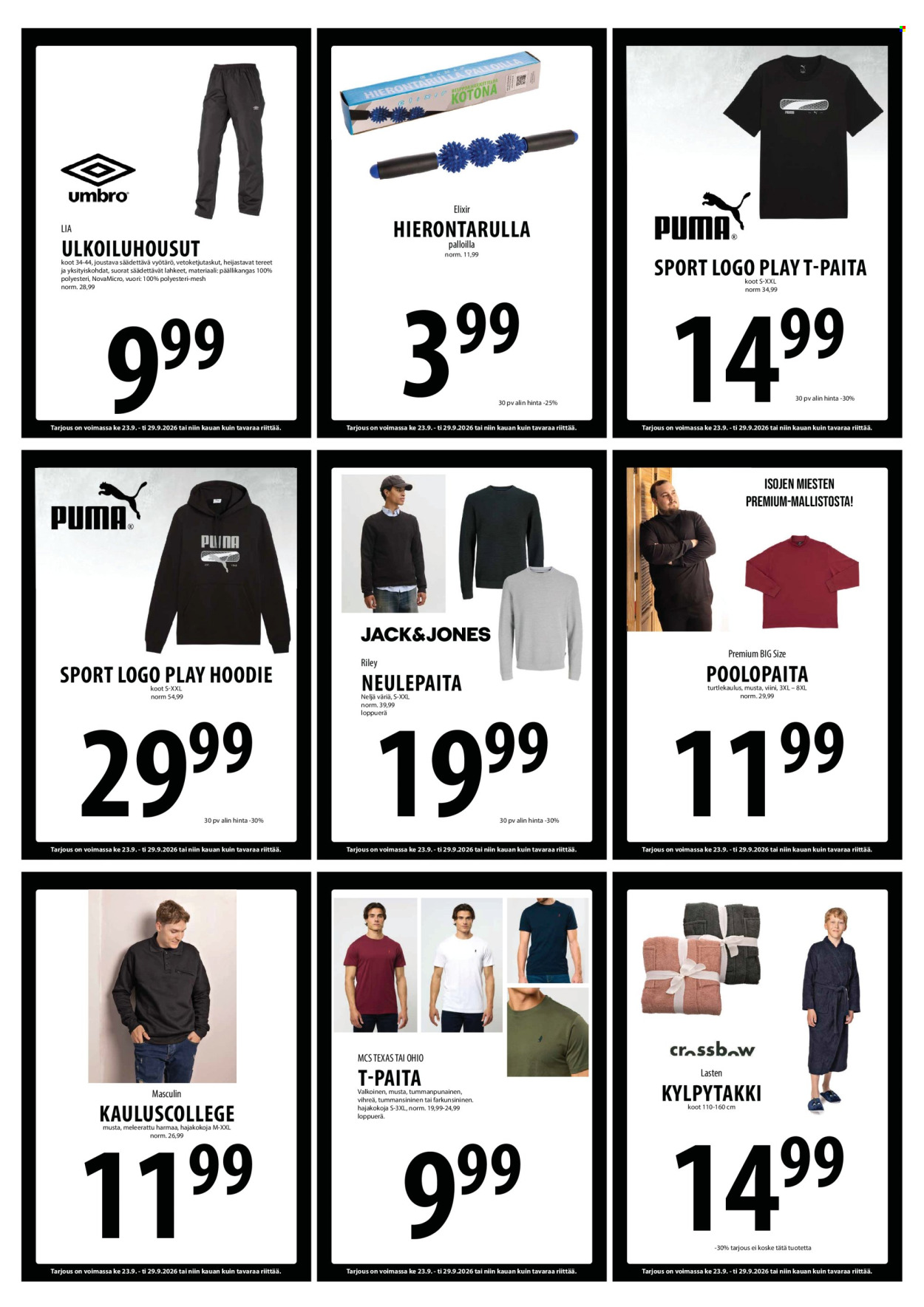 Tuuri tarjoukset - 23.09.2026 - 29.09.2026. Sivu 19