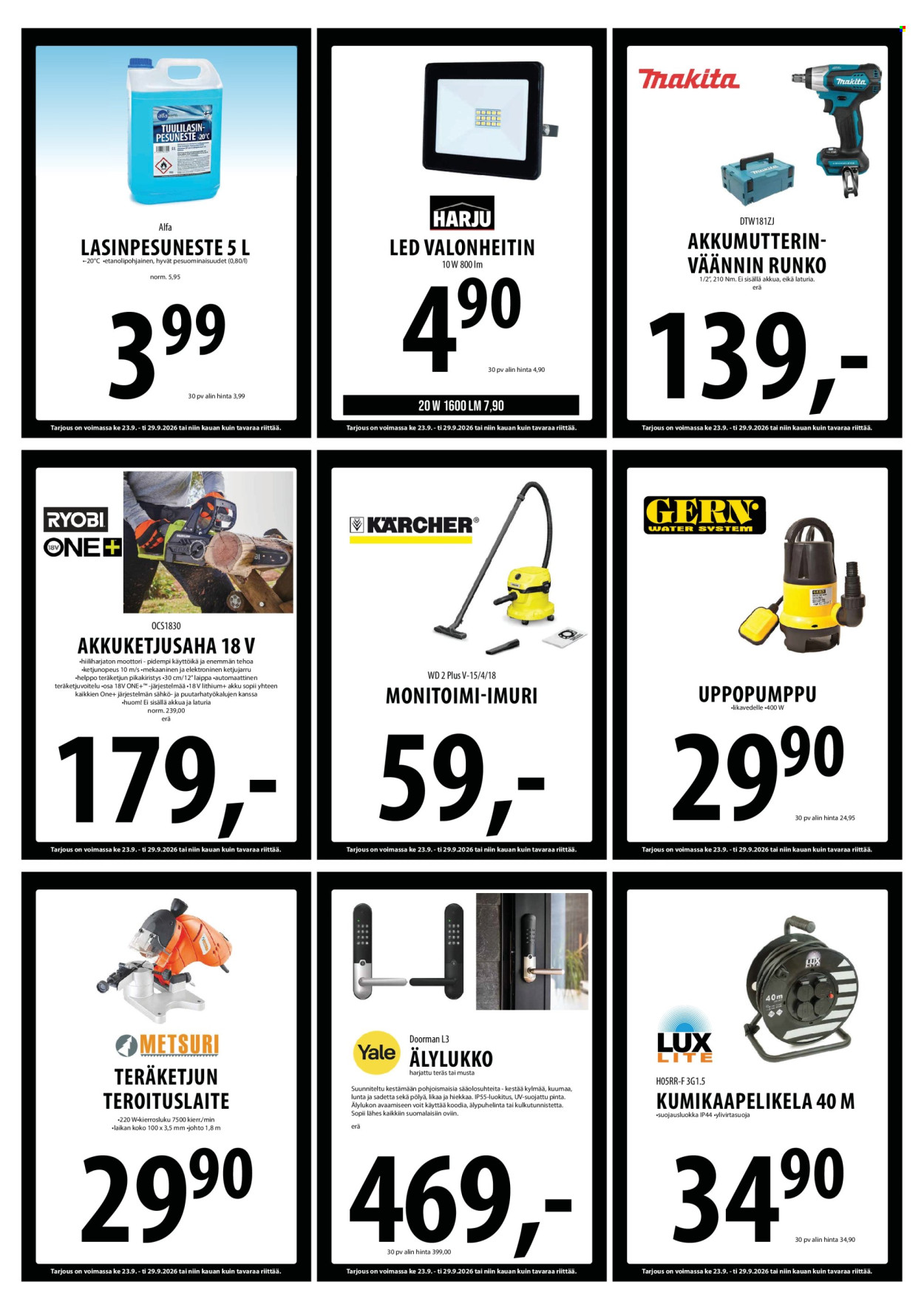 Tuuri tarjoukset - 23.09.2026 - 29.09.2026. Sivu 22
