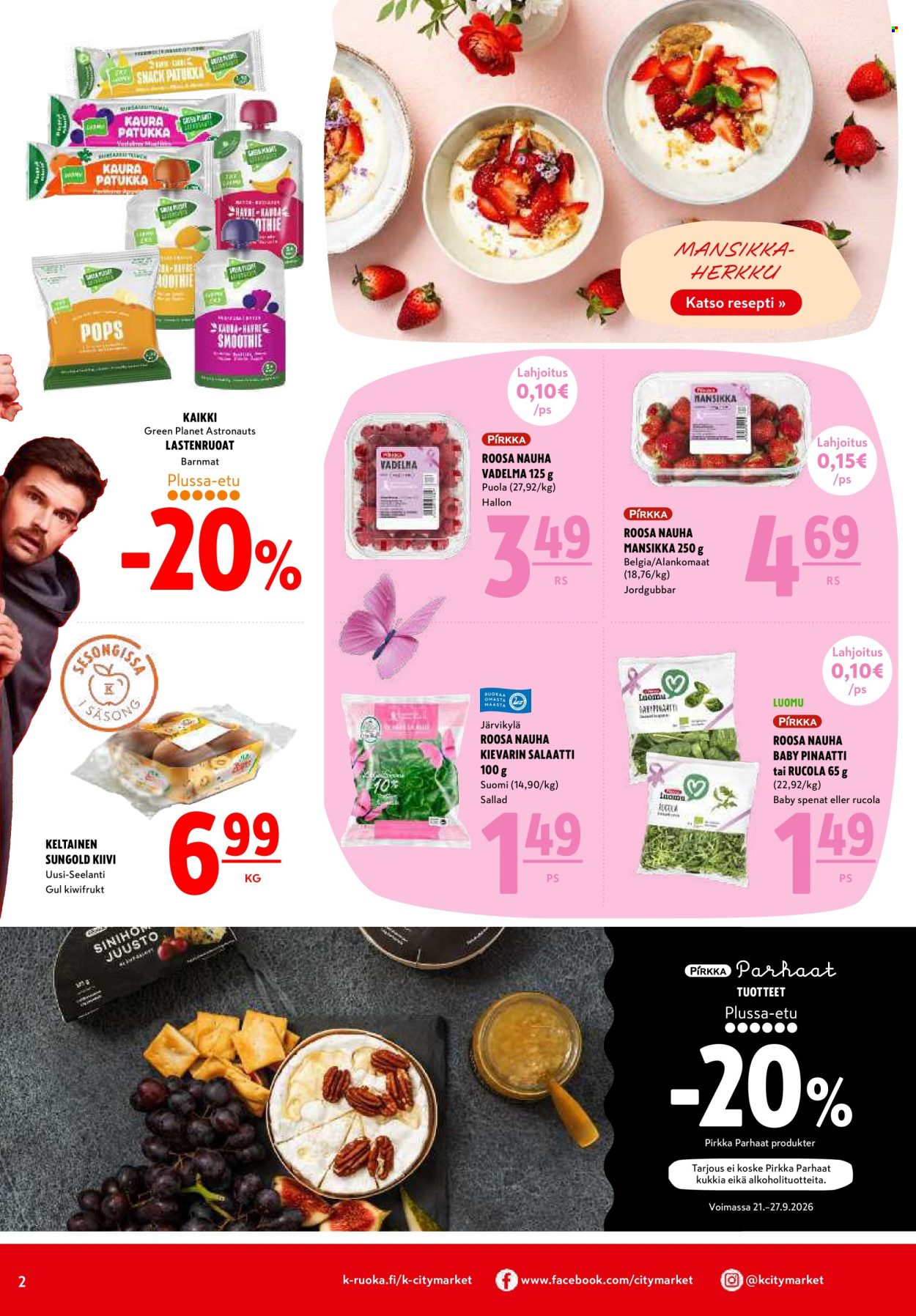 K-citymarket tarjoukset - 24.09.2026 - 27.09.2026. Sivu 2