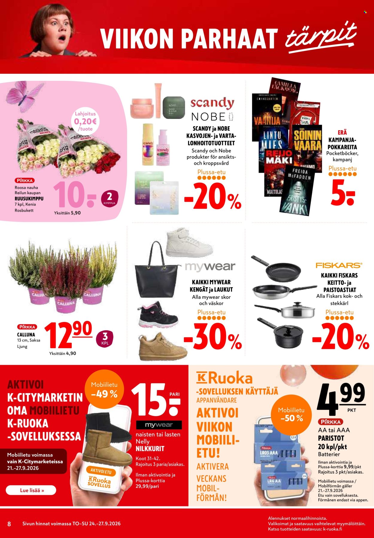 K-citymarket tarjoukset - 24.09.2026 - 27.09.2026. Sivu 8