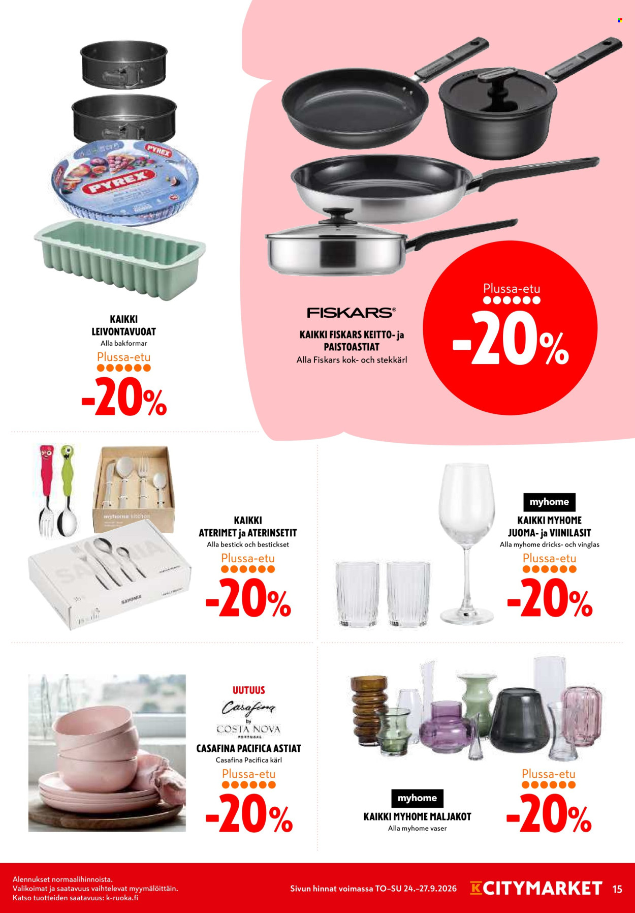 K-citymarket tarjoukset - 24.09.2026 - 27.09.2026. Sivu 15