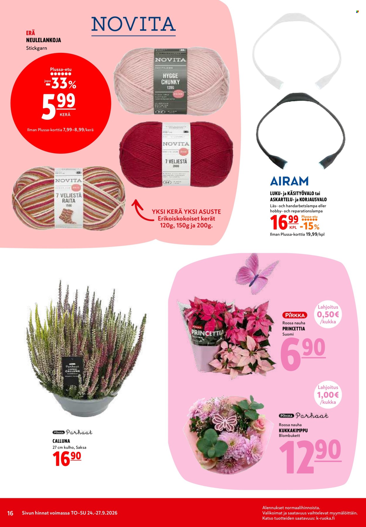 K-citymarket tarjoukset - 24.09.2026 - 27.09.2026. Sivu 16