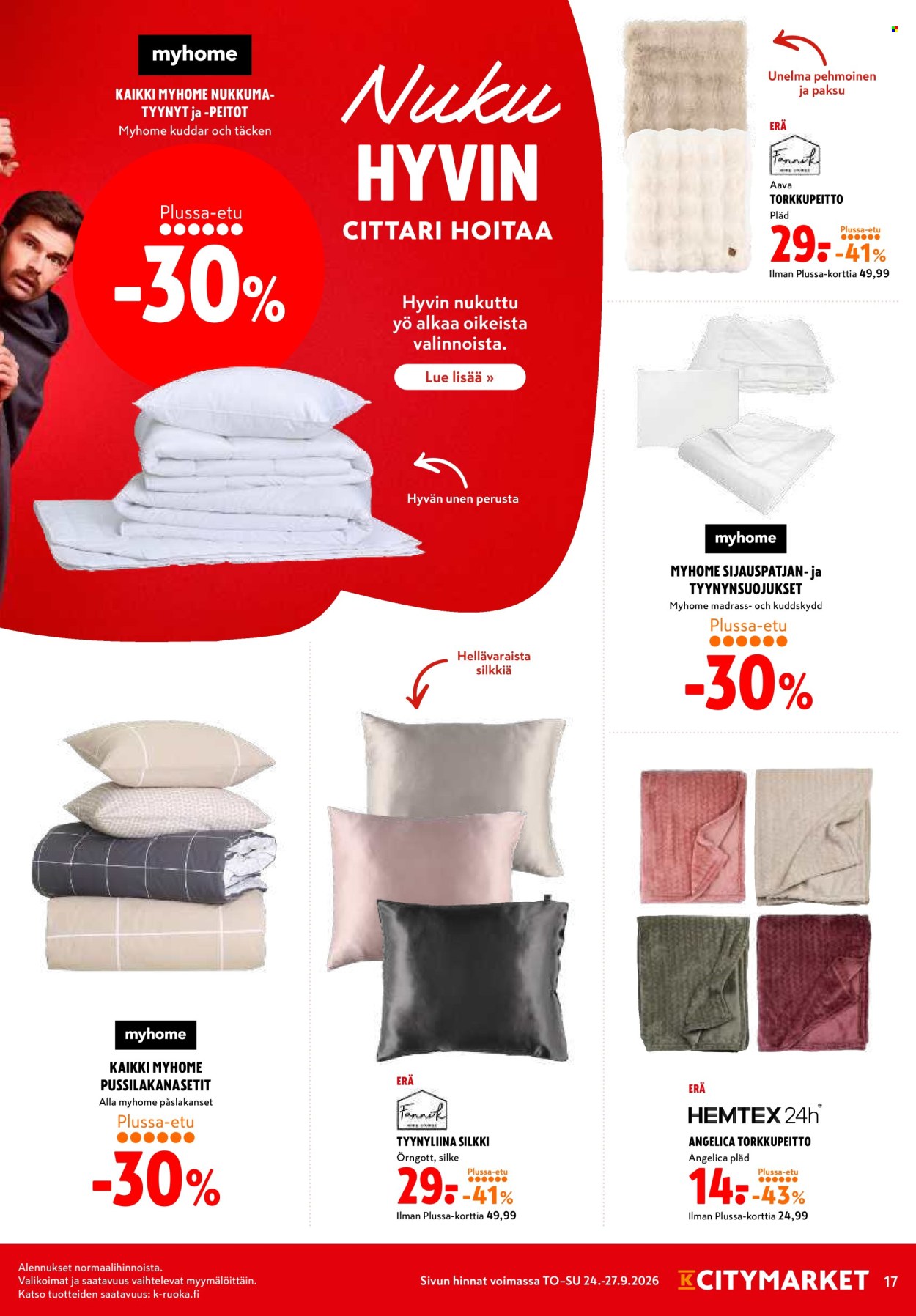 K-citymarket tarjoukset - 24.09.2026 - 27.09.2026. Sivu 17
