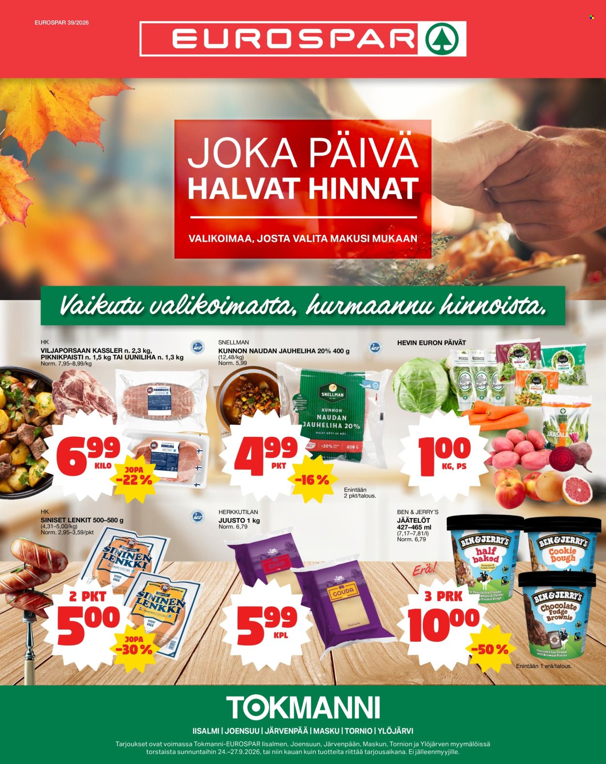 Tokmanni tarjoukset - 24.09.2026 - 27.09.2026. Sivu 1