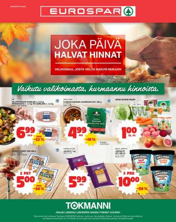 Tokmanni tarjoukset  - 24.09.2026 - 27.09.2026.