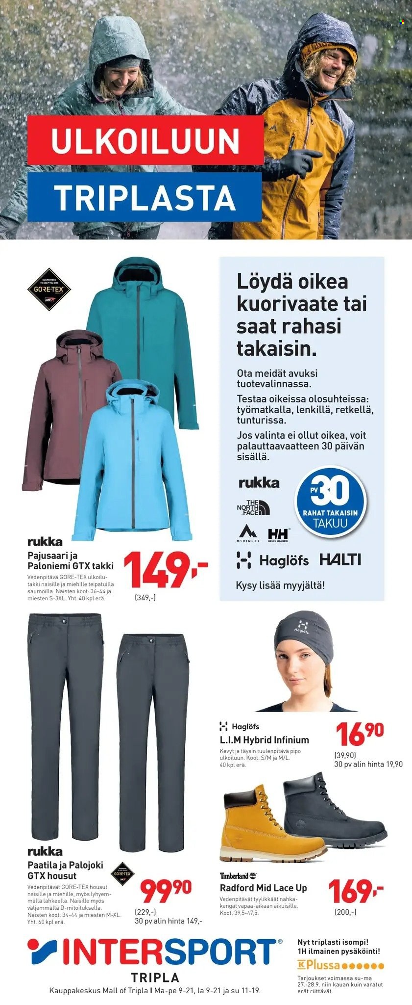 Intersport tarjoukset - 27.09.2026 - 28.09.2026. Sivu 1