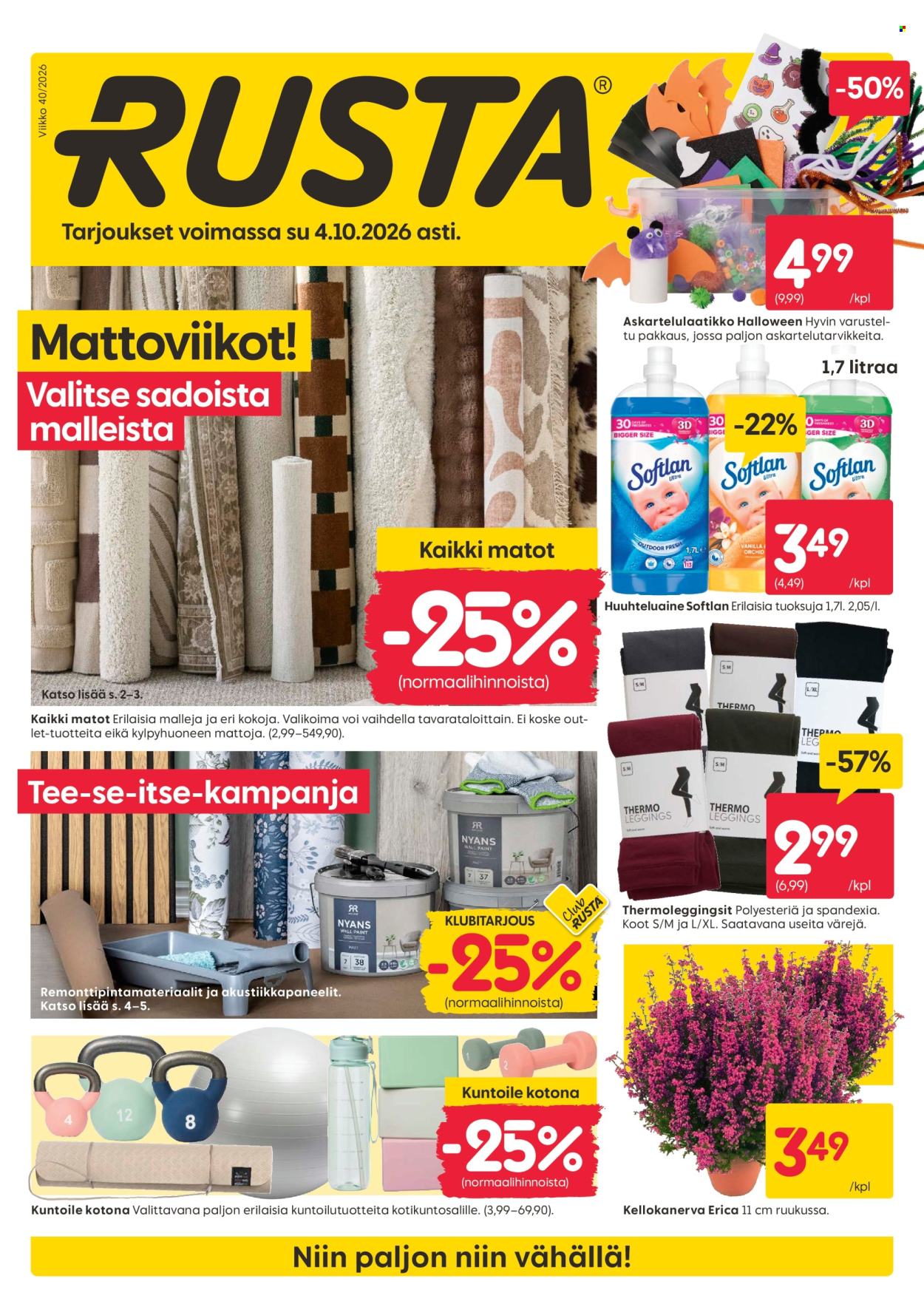 Rusta tarjoukset - 28.09.2026 - 04.10.2026. Sivu 1