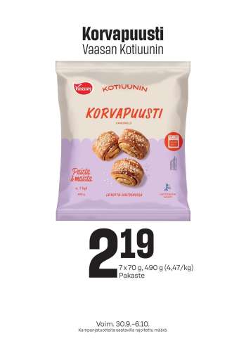 Prisma tarjoukset  - 30.09.2026 - 06.10.2026.