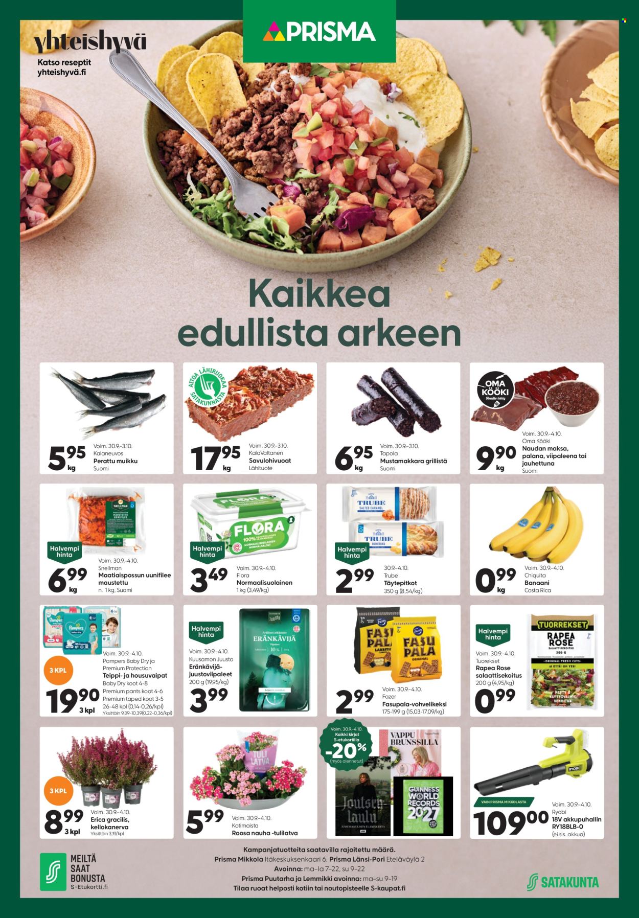 Prisma tarjoukset - 30.09.2026 - 04.10.2026. Sivu 1