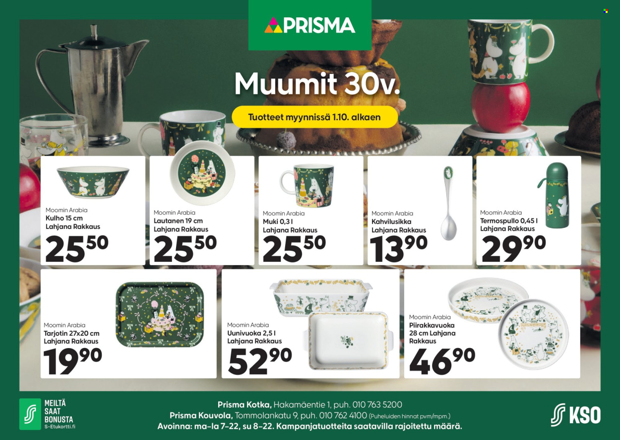 Prisma tarjoukset - 30.09.2026 - 04.10.2026. Sivu 1