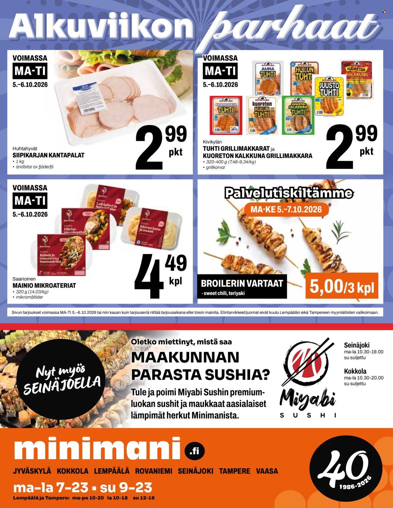 Minimani tarjoukset - 30.09.2026 - 04.10.2026. Sivu 12
