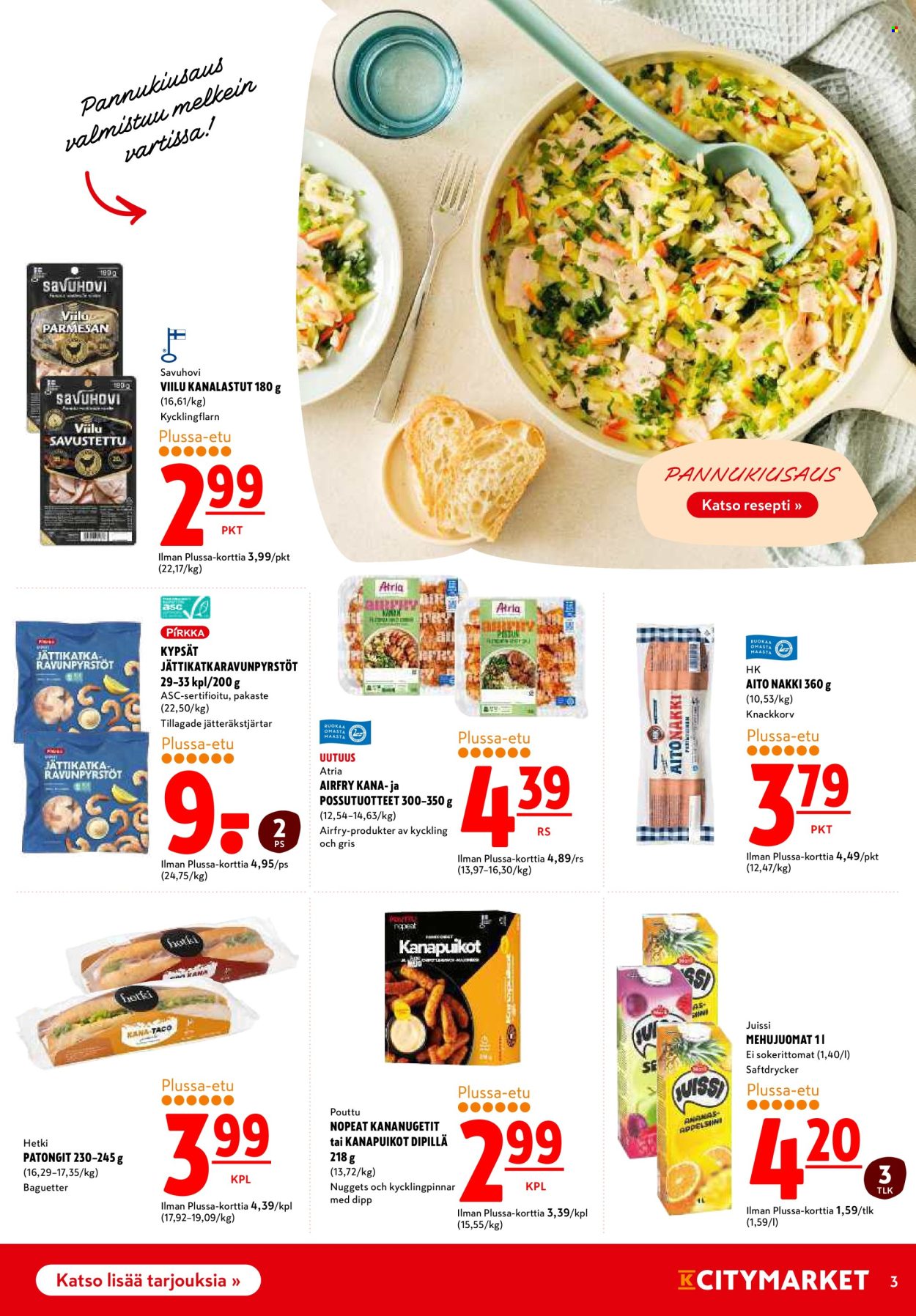 K-citymarket tarjoukset - 01.10.2026 - 04.10.2026. Sivu 3