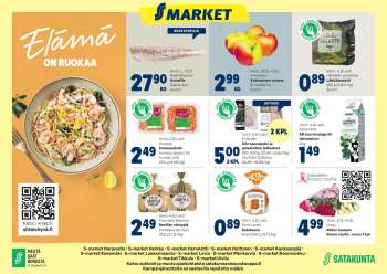 S-market tarjoukset  - 30.09.2026 - 04.10.2026.