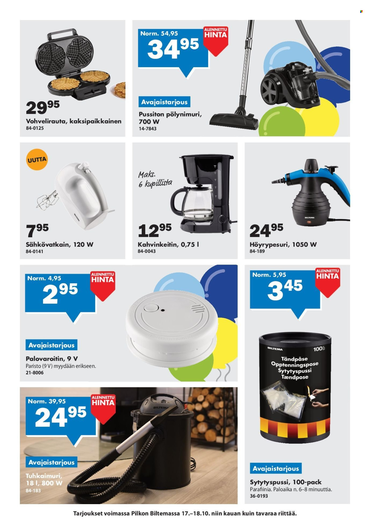 Biltema tarjoukset - 17.10.2026 - 18.10.2026. Sivu 5