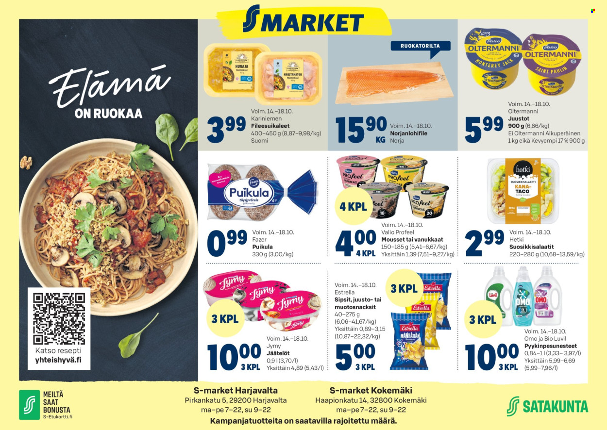 S-market tarjoukset - 14.10.2026 - 18.10.2026. Sivu 1