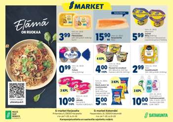 S-market tarjoukset  - 14.10.2026 - 18.10.2026.