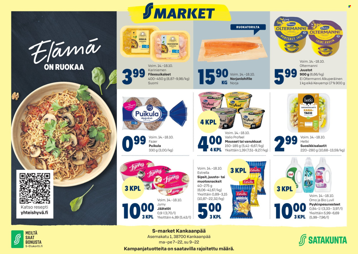 S-market tarjoukset - 14.10.2026 - 18.10.2026. Sivu 1