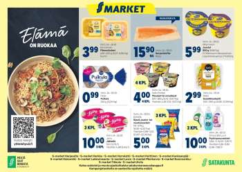 S-market tarjoukset  - 14.10.2026 - 18.10.2026.