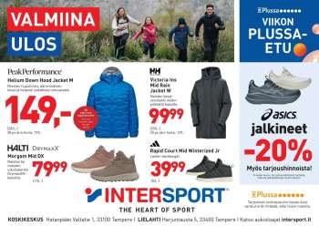 Intersport tarjoukset  - 17.10.2026 - 17.10.2026.