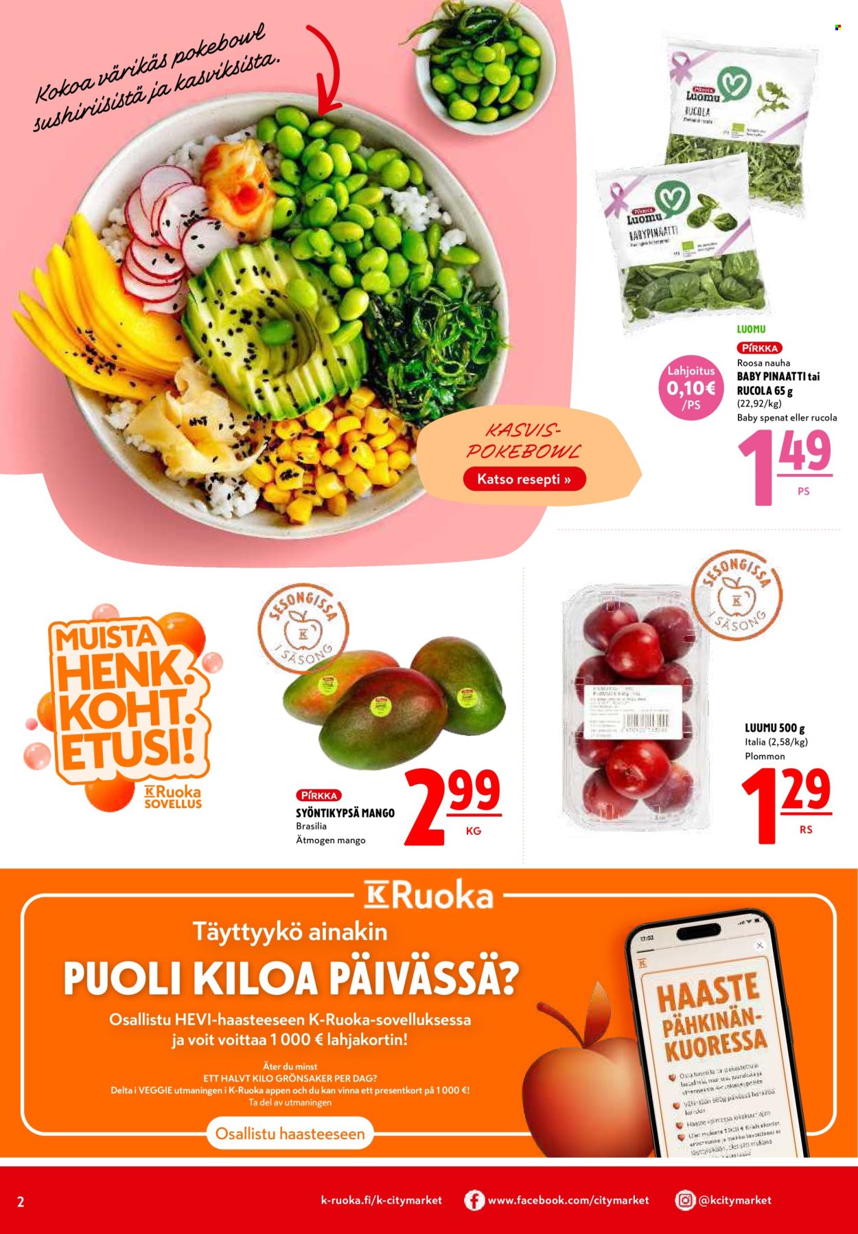 K-citymarket tarjoukset - 19.10.2026 - 21.10.2026. Sivu 2
