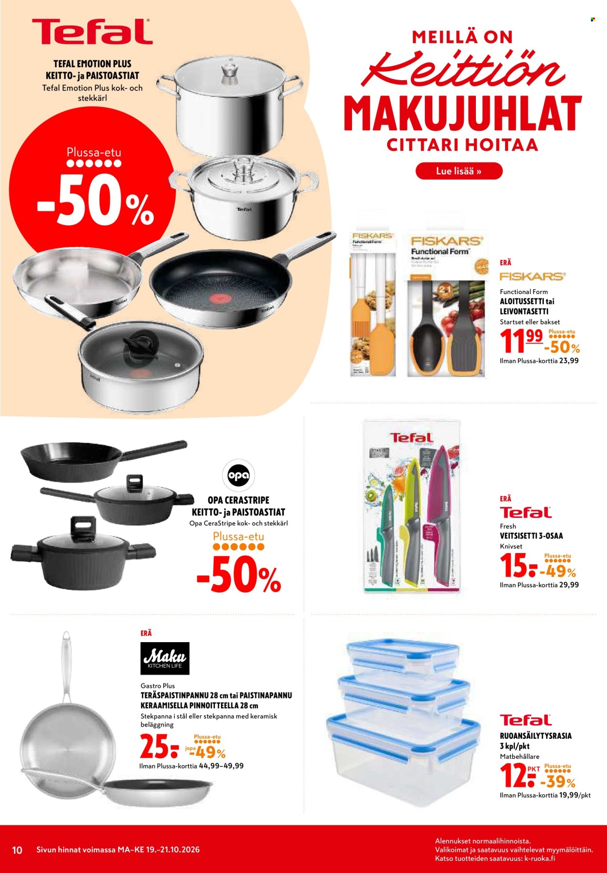 K-citymarket tarjoukset - 19.10.2026 - 21.10.2026. Sivu 10