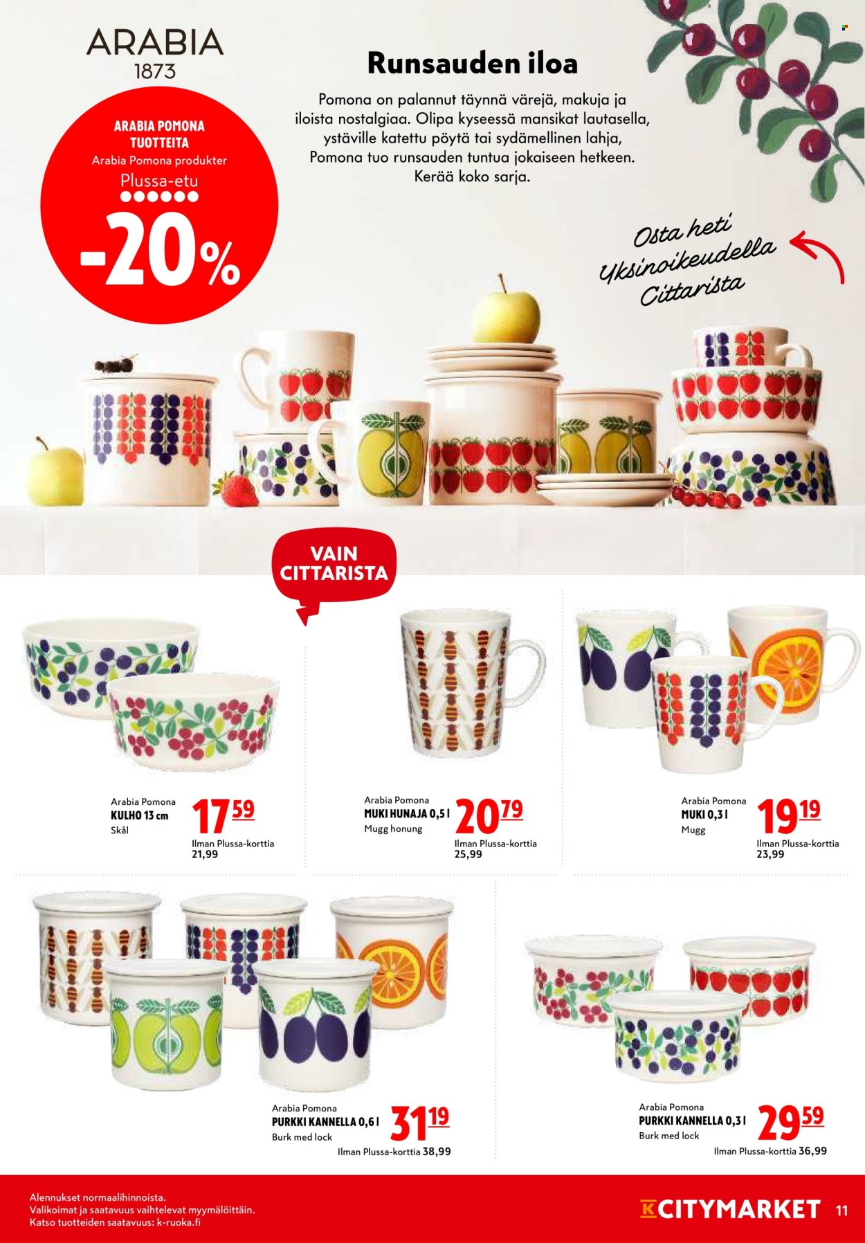 K-citymarket tarjoukset - 19.10.2026 - 21.10.2026. Sivu 11