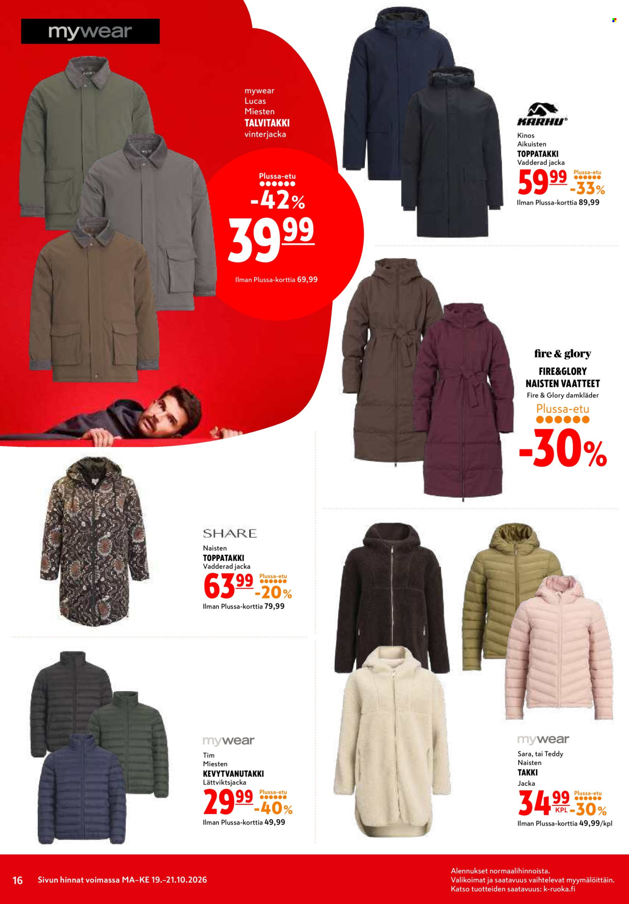 K-citymarket tarjoukset - 19.10.2026 - 21.10.2026. Sivu 16